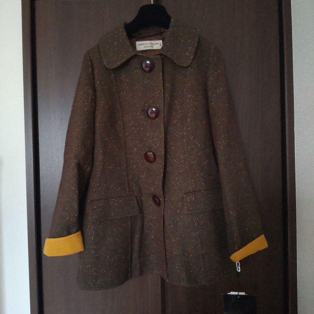 CHRISTIAN AUJARDブラウン チェスターコート 新品未使用♡
