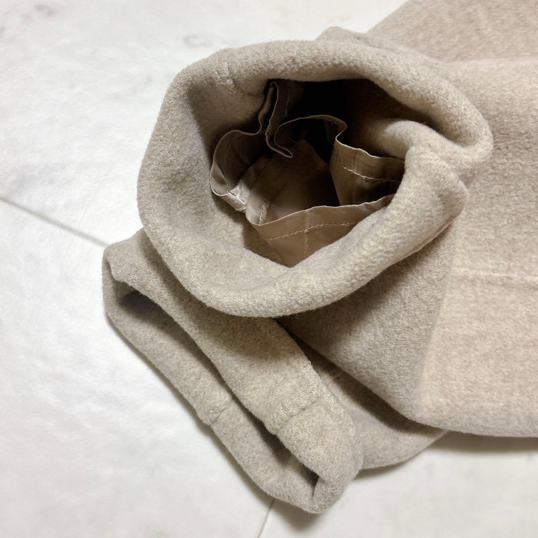 美品 スタニングルアー テーラーリバーコート ロング丈 ゆったり ベルト ガウン