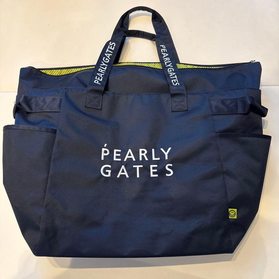 PEARLY GATES ロッカーバッグ ネイビー