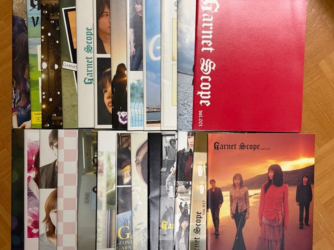 GARNET CROW 会報 vol.1〜28(2、3、4なし)、オマケ多数付き