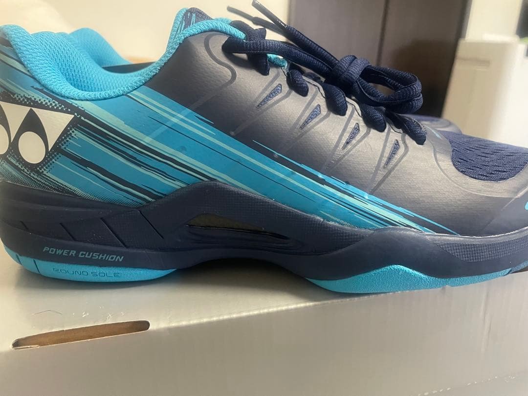 ヨネックス POWER CUSHION テニスシューズ ネイビー/ブルー