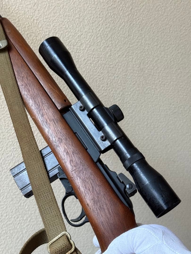 スコープ付き MGC M1カービン リアルウッド スリング オイラー モデルガン