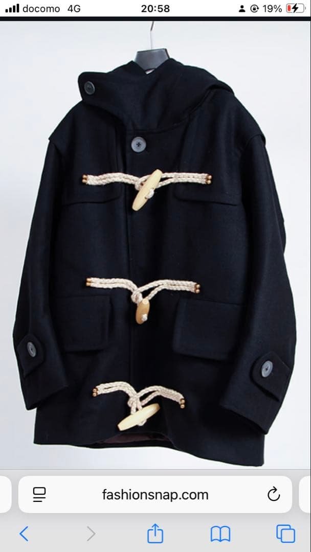 kolor×land of tomorrow 30着限定　ダッフルコート