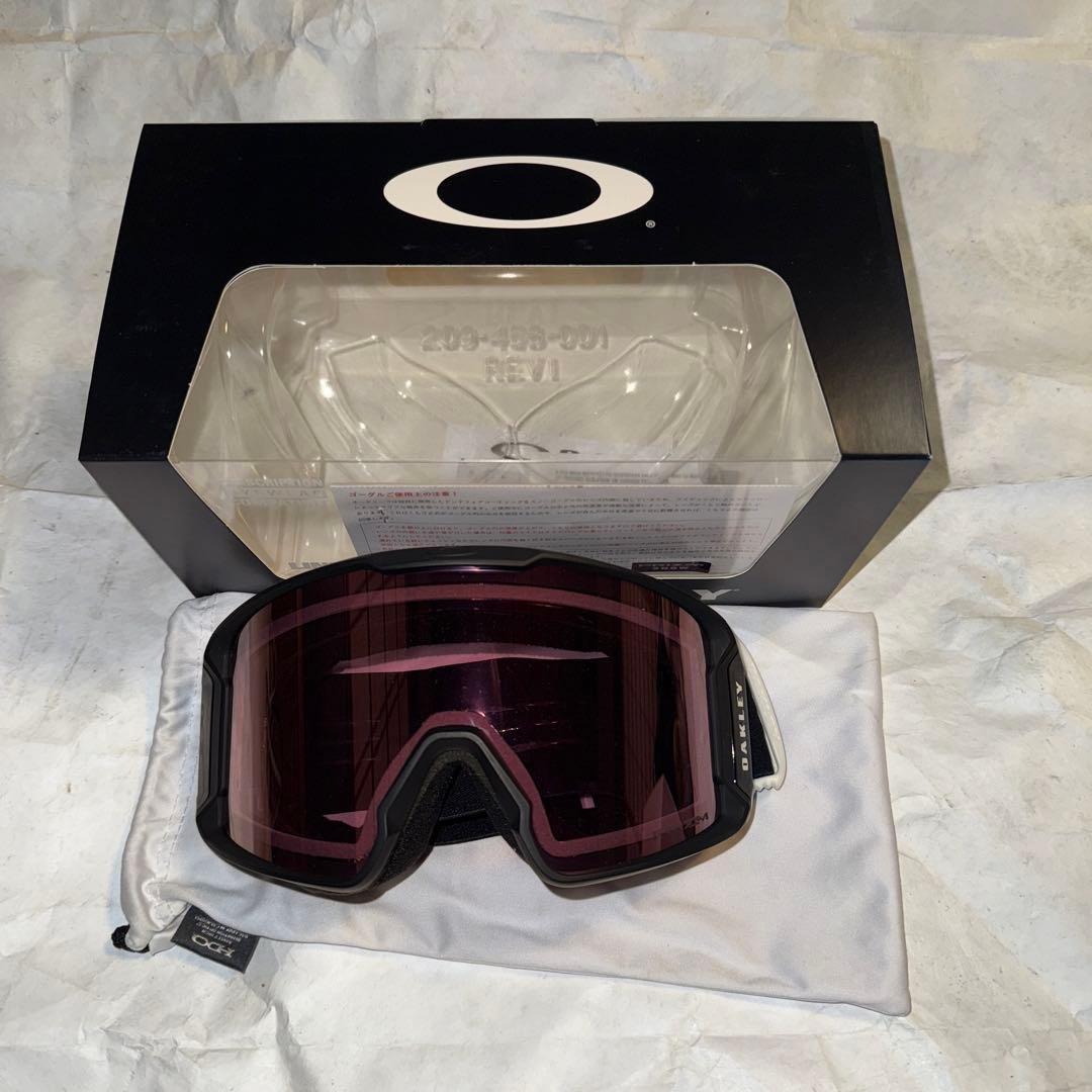 W*様 OAKLEY LINE MINER XL HI PINKレンズ