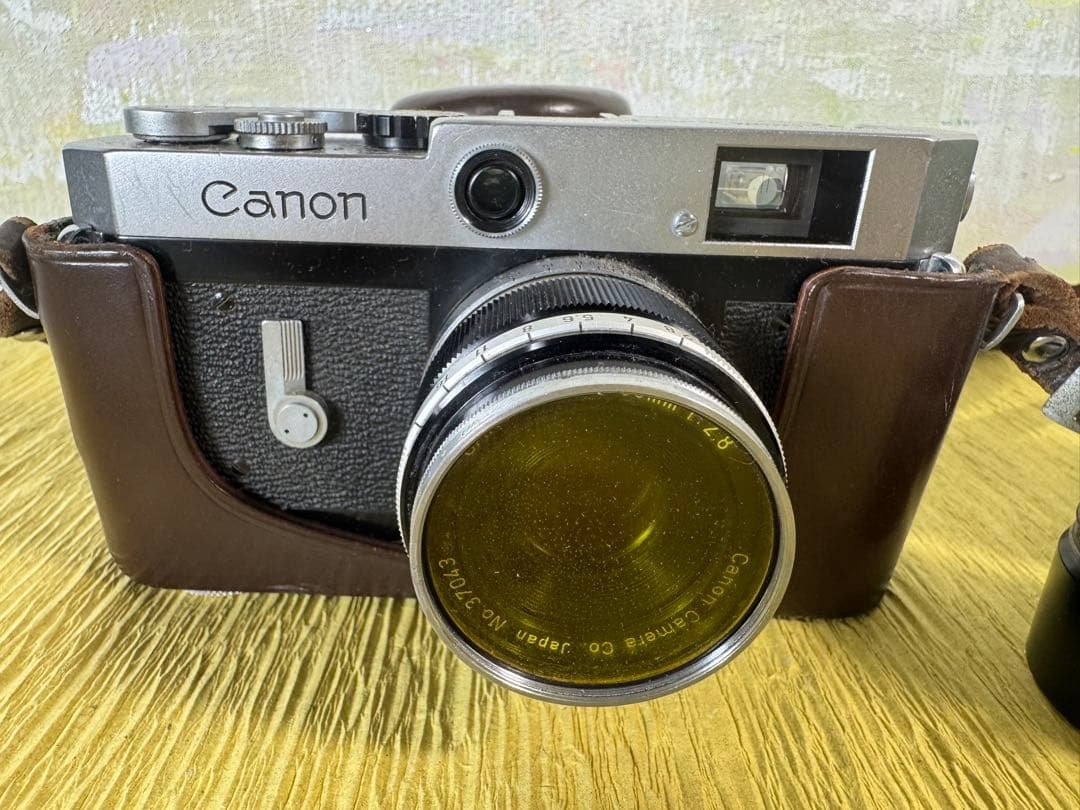 j*l様 Canon P + 50mm F2.8 レンズ付 ケースあり