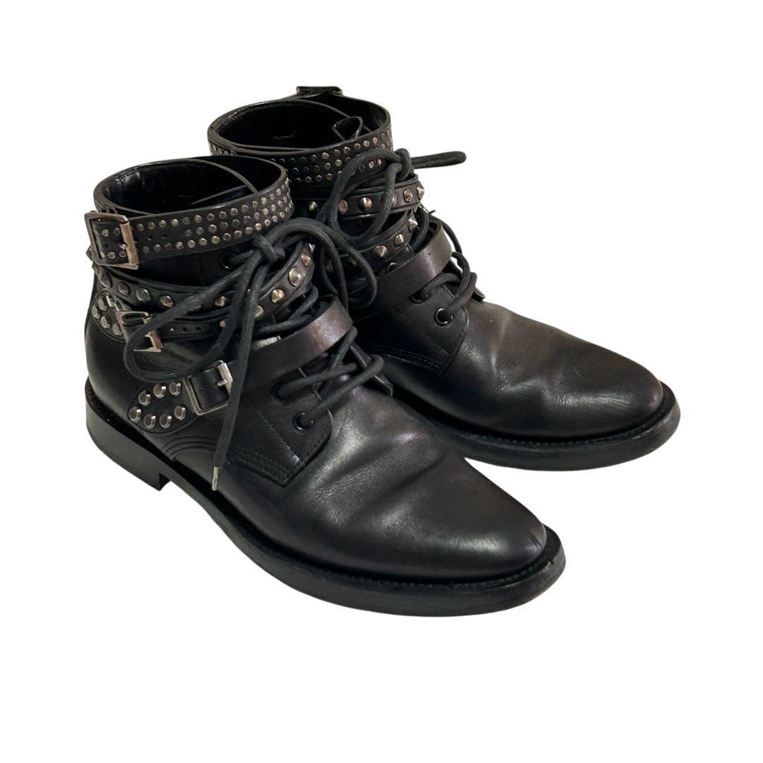 saint laurent paris サンローラン エディ期　スタッズ巻き