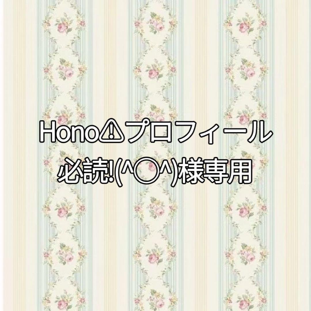 Hono⚠︎プロフィール必読!(^◯^)ページ
