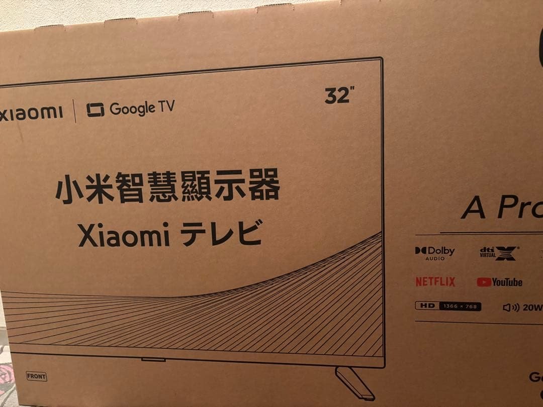Xiaomi 32インチ テレビ Google TV