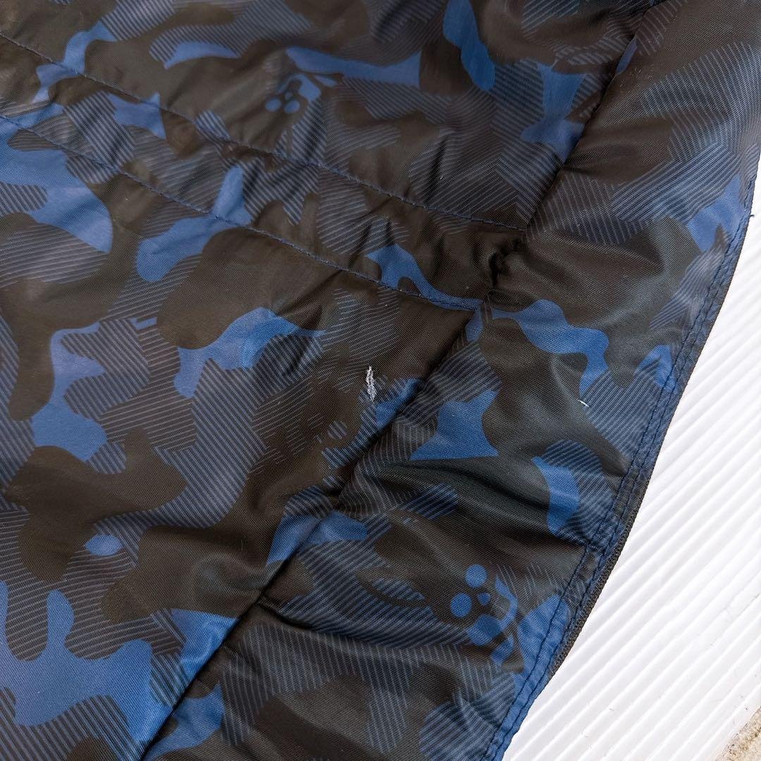 サイコバニー 　キャディバッグ　迷彩（カモ柄）　スタンド式　ネイビー　軽量