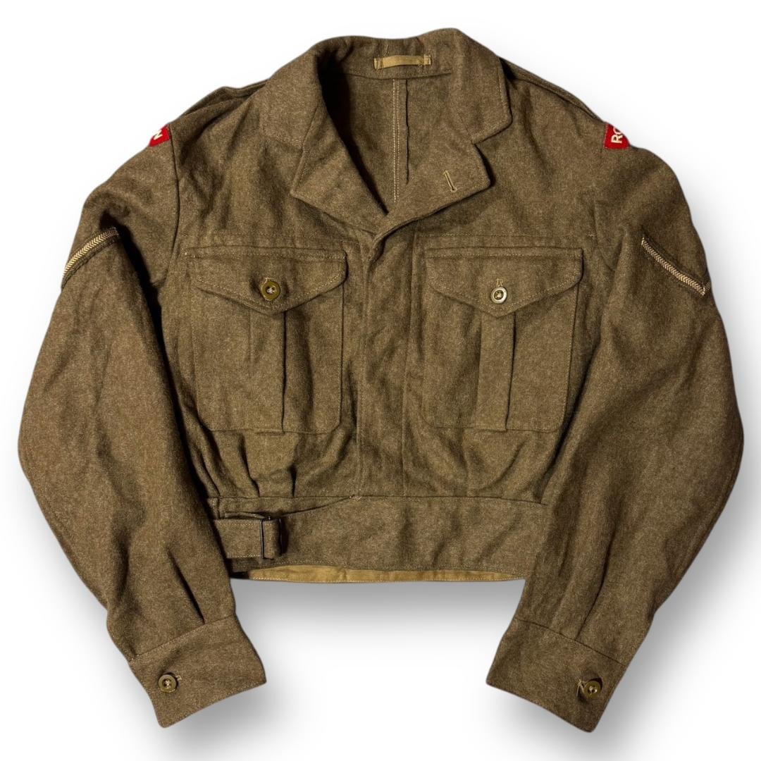 50s イギリス軍 バトルドレスジャケット  ANGLIAN 短丈